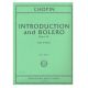 INTERNATIONAL MUSIC CHOPIN Introduction & Bolero Opus 19 For Piano