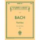 G SCHIRMER J S Bach Partitas For The Piano Book 1