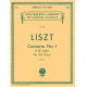 G SCHIRMER LISZT Concert No. 1 In Eb Major For The Piano