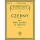 G SCHIRMER CZERNY Thirty New Studies In Technics Op.849