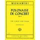 INTERNATIONAL MUSIC WIENIAWSKI Polonaise De Concert Op 4 For Violin & Piano Edited Francescatti