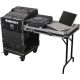 ODYSSEY FZ1112WDLX | 11/12u Combo Rack With Casters  & Side Table