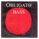 PIRASTRO OBLIGATO Upright Bass Set - Orchestral Tuning - Medium Gauge