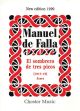 CHESTER MUSIC EL Sombrero De Tres Picos (three Cornered Hat) By Manuel De Falla Score