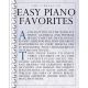 MUSIC SALES AMERICA THE Library Of Easy Piano Favorites