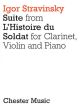 MUSIC SALES AMERICA SUITE From L'histoire Du Soldat For Clarinet,violin & Piano