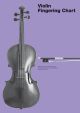 MUSIC SALES AMERICA VIOLIN Fingering Chart With Advice On Instrument Care & Notation Guide