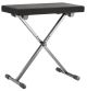 KOENIG & MEYER 14065-BLACK | X-style Keyboard Bench W/ Leatherette Seat