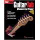 HAL LEONARD FASTTRACK Guitar Tab Manuscript Paper