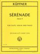 INTERNATIONAL MUSIC KUFFNER Serenade Opus 4 For Flute Violin & Piano Edited By Stephanie Jutt