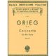 G SCHIRMER EDVARD Grieg Concerto In A Minor Opus 16 For Two Pianos Four Hands