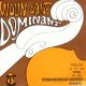 DOMINANT NO.133 G - Silver Wound Violin String (size 3/4)