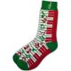 AIM GIFTS HOLIDAY Keyboard Music Note Socks (ladies Size)