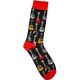 AIM GIFTS GUITAR Socks (men's Size 10-13)