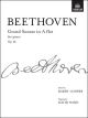 ABRSM PUBLISHING BEETHOVEN Grand Sonata In A Flat Opus 26 For Piano
