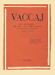 RICORDI VACCAJ Metodo Pratico Di Canto Italiano Da Camera Soprano O Tenore