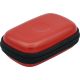 TULA MICROPHONES TL-LEATH-R | Red Leather Carrying Case For Tula Mic