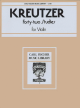 CARL FISCHER KREUTZER Forty-two Studies For Violin