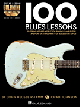 HAL LEONARD GUITAR Lesson Goldmine 100 Blues Lessons 2 Cds Included