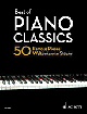 SCHOTT BEST Of Piano Classics 50 Famous Pieces