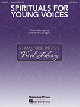 SHAWNEE PRESS SPIRITUALS For Young Singers Solo Vocal With Cd