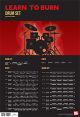 MEL BAY LEARN To Burn Drum Set Wall Chart