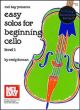 MEL BAY EASY Solos For Beginning Cello By Craig Duncan Level 1 (book & Insert)