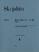 HENLE SCRIABIN Piano Sonata No 1 In F Minor Opus 6