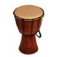 EMPIRE MUSIC CO FWD-25 Mini Solid Wood Djembe, 26cm High