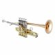 JUPITER 1700L Xo Professional Bb/a 4-valve Piccolo Trumpet, Lacquer Finish