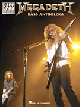 HAL LEONARD MEGADETH Bass Anthology Bass Recorded Versions