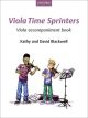 OXFORD UNIVERSITY PR VIOLA Time Sprinters Viola Accompaniment Book