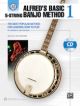 ALFRED ALFRED'S Basic 5 String Banjo Method With Online Audio