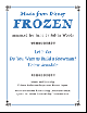 HAL LEONARD MUSIC From Disney Frozen Arranged For Harp By Sylvia Woods