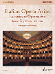 SCHOTT ITALIAN Opera Arias For Baritone & Piano