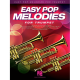 HAL LEONARD EASY Pop Melodies For Trumpet 50 Favorite Hits With Lyrics & Chords