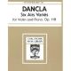 CARL FISCHER CHARLES Dancla Six Airs Varies For Violin & Piano Opus 118