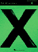 HAL LEONARD ED Sheeran X For Piano Vocal Guitar