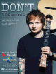 HAL LEONARD DON'T Recorded By Ed Sheeran For Piano Vocal Guitar