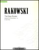 EDITION PETERS RAKOWSKI The Easy Etudes (selected From Etude Books I-x) For Solo Piano