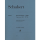 HENLE SCHUBERT Piano Sonata A Minor Opus Post. 143 D 784