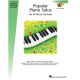 HAL LEONARD STUDENT Piano Library Popular Piano Solos Level 4 With Online Audio