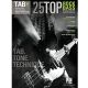 HAL LEONARD TAB+ 25 Top Rock Bass Songs Tab Tone Technique