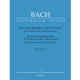 BARENREITER BACH Keyboard Arrangements Of Works By Other Composers I Six Concertos 972-977