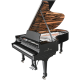 STEINWAY & SONS NEW Model B 6'10 1/2 Grand Piano Onyx Duet In Polished Ebony With Macassar