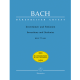 BARENREITER J.S. Bach Inventions & Sinfonias Bmv 722-801 Urtext With Fingerings