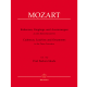 BARENREITER MOZART Cadenzas, Lead-ins & Ornaments To The Piano Concertos