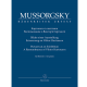 BARENREITER MUSSORGSKY Pictures At An Exhibition A Remembrance Of Viktor Hartmann