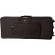 GATOR CASES GK-76-SLIM | Rigid Foam Lightweight Case W/ Wheels For Slim 76-note Keyboards