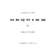 G SCHIRMER GABRIEL Faure Requiem Satb Orchestral Reduction For Organ